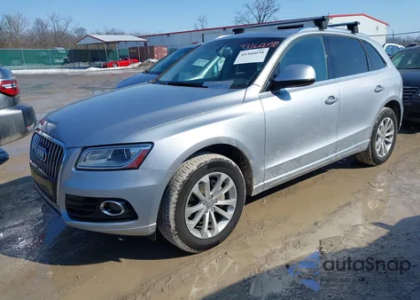 2015 Audi Q5 2.0T Premium from USA, damaged, VIN WA1LFAFPXFA090373